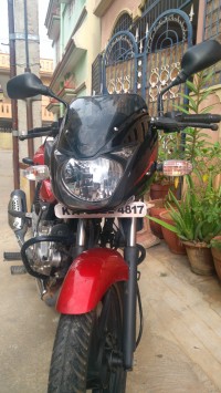 Red Bajaj Pulsar 150 DTSi