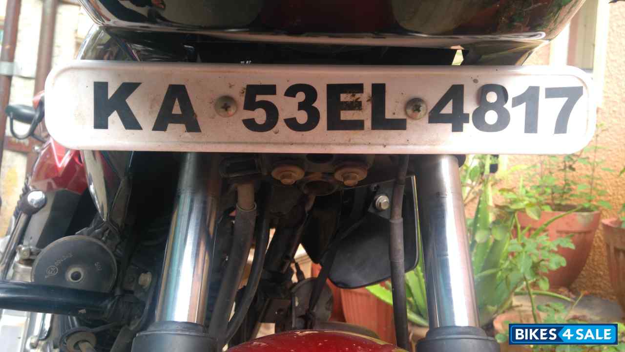 Red Bajaj Pulsar 150 DTSi