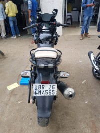 Black Silver Bajaj Pulsar 220F