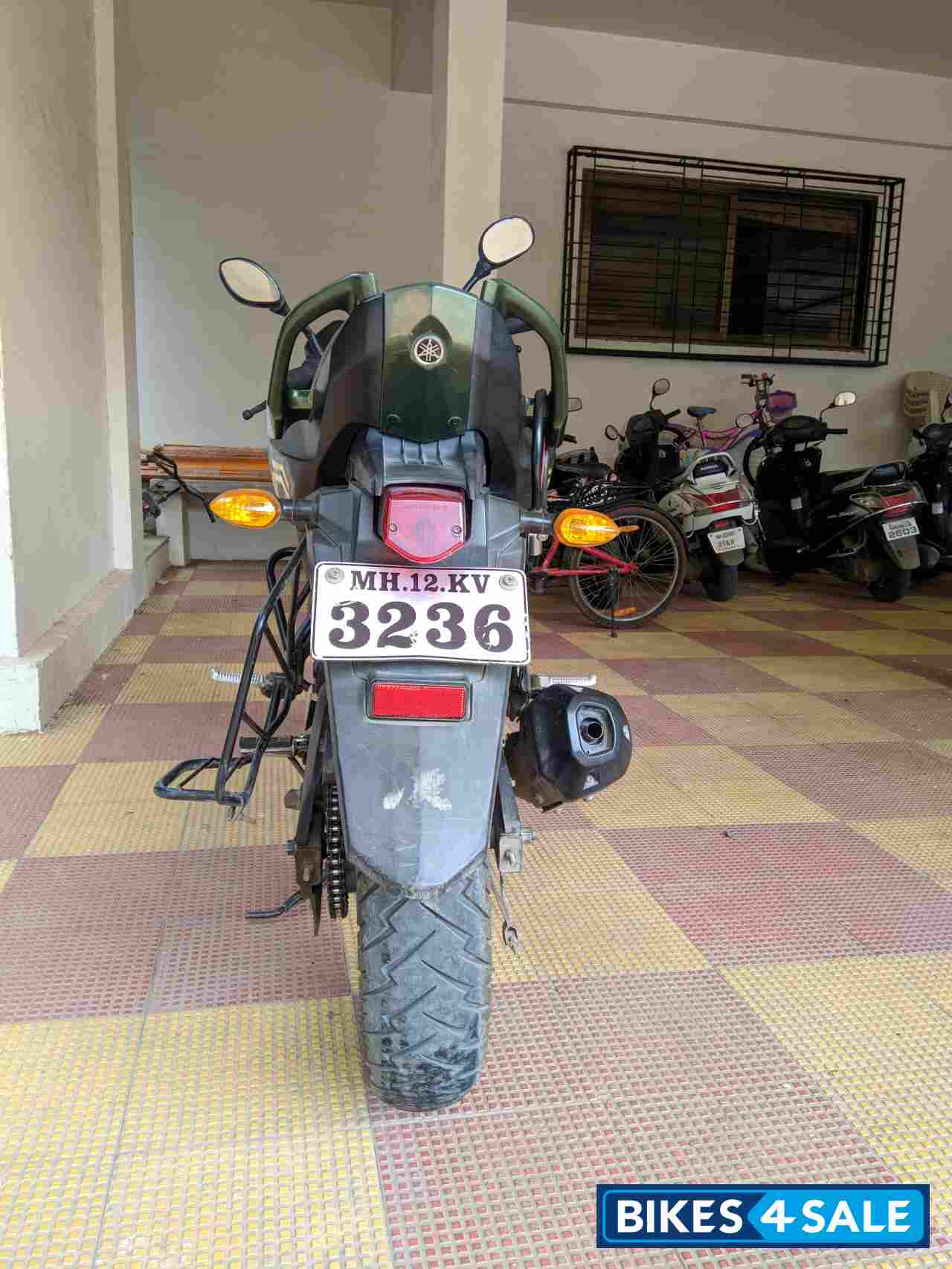 Army Green Yamaha FZ-S