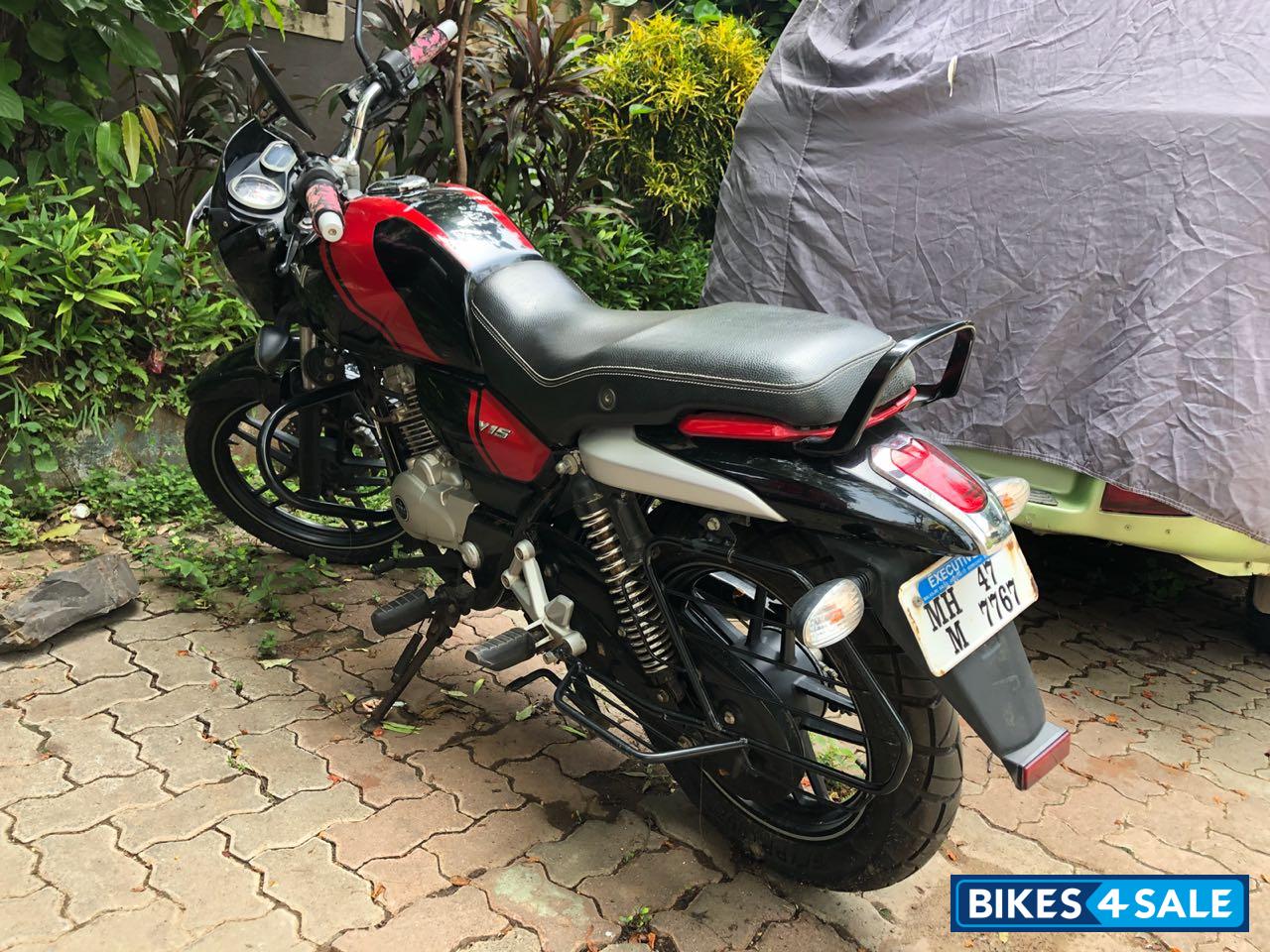 Black And Red Bajaj V15 Black And Red Bajaj V15