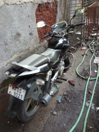 Black Bajaj Pulsar 150 DTSi