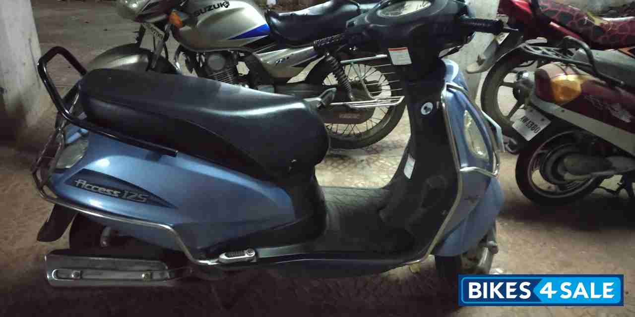 Sky Blue Suzuki Access 125