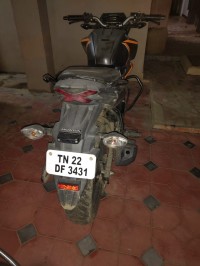 Gray With Orange Honda CB Hornet 160R