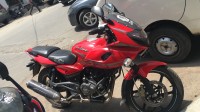 Red Bajaj Pulsar 220F