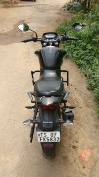 Black Honda CB Hornet 160R