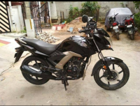 Black Honda CB Unicorn 160
