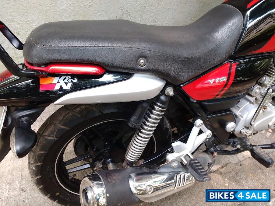Black Red Bajaj V15 Black Red Bajaj V15