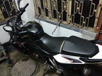 Black & White Bajaj Pulsar 200 NS