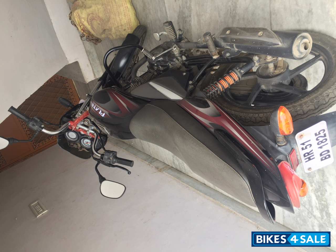 Black Bajaj Platina 100