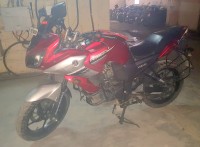 Red Yamaha Fazer