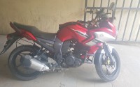 Red Yamaha Fazer