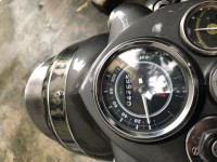 Grey Royal Enfield Bullet Standard 500