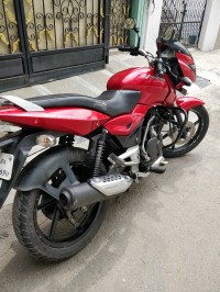 Metallic Red Bajaj Pulsar 150 DTSi