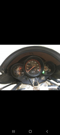 Black Honda CB Unicorn