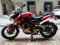 Red Bajaj Pulsar 200 NS