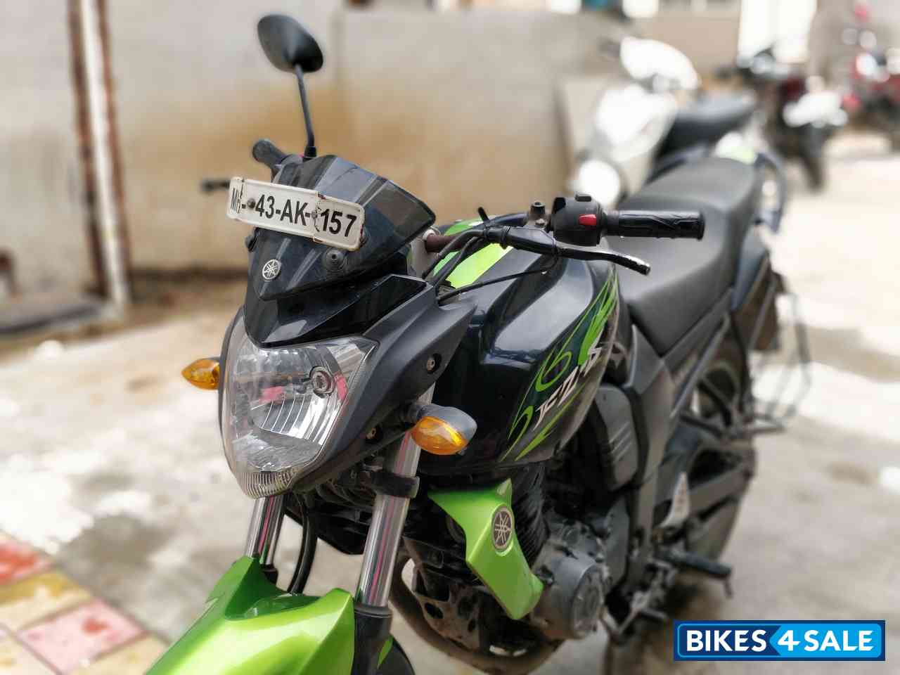 Green And Midnight Black Yamaha FZ-S Green And Midnight Black Yamaha FZ-S