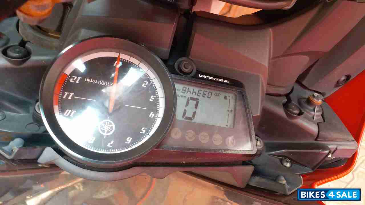 Red Yamaha YZF R15 V2