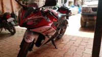 Red Yamaha YZF R15 V2