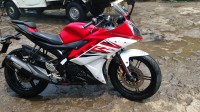 Red Yamaha YZF R15 V2