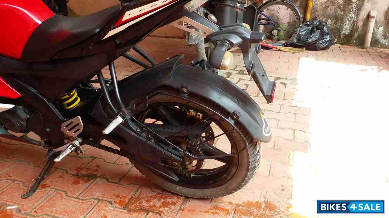 Red Yamaha YZF R15 V2