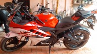 Red Yamaha YZF R15 V2