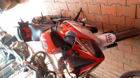 Red Yamaha YZF R15 V2