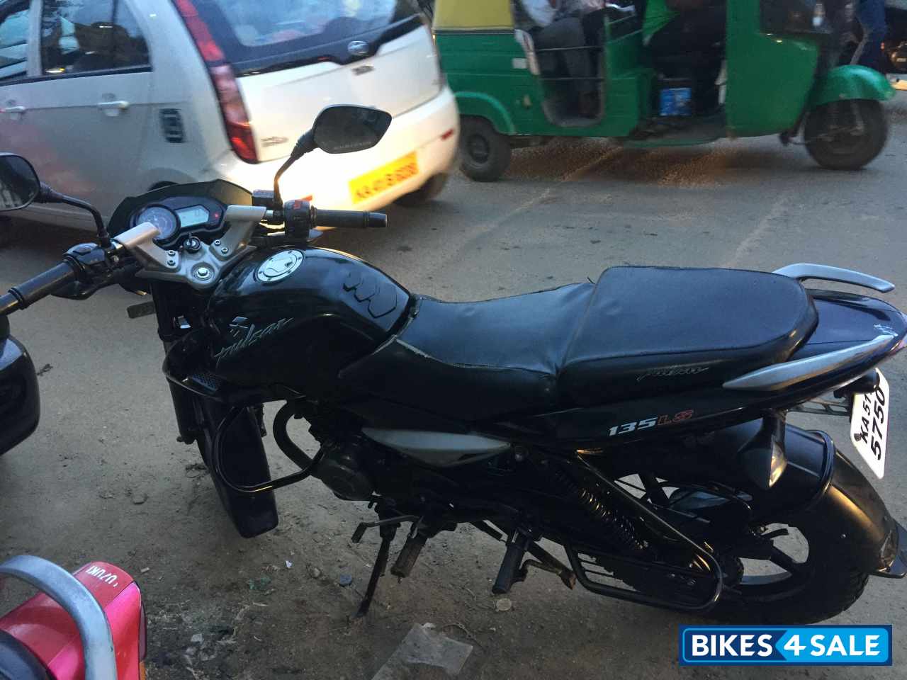 Black Bajaj Pulsar 135LS
