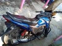 Blue Honda CB Shine SP