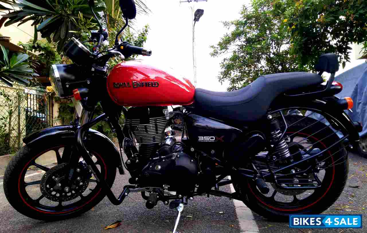 Racing Red Royal Enfield Thunderbird X 350