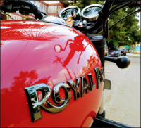 Racing Red Royal Enfield Thunderbird X 350