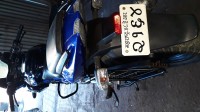 Blue/ Black Bajaj Pulsar 220F