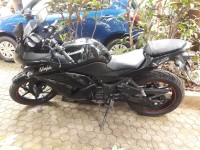 Ebony Black Kawasaki Ninja 250R