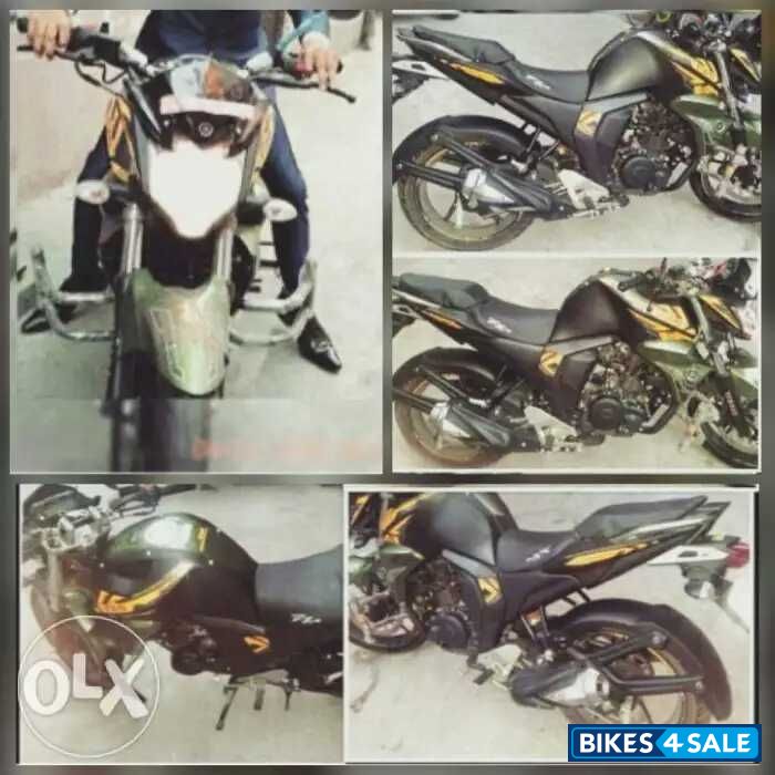 Mat Black 2 Yamaha FZ-S