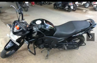 Black Honda CB Trigger