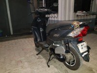 Matte Black Honda Dio