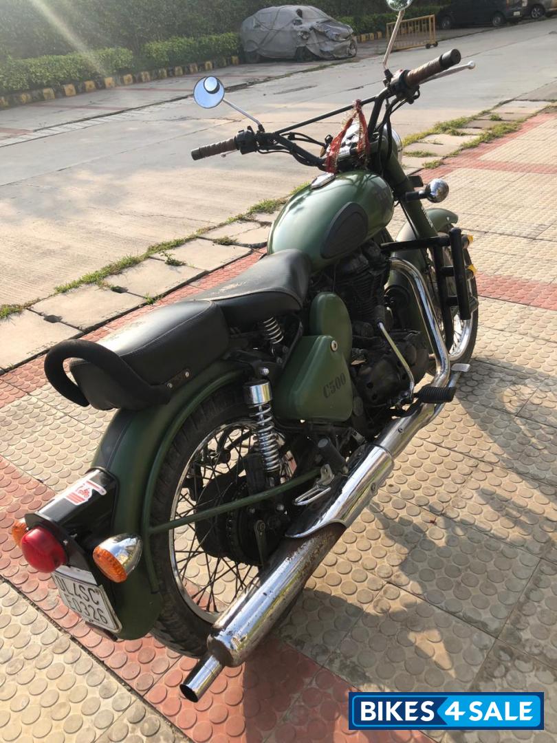Olive Green Royal Enfield Classic 500