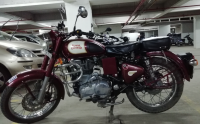 Maroon Royal Enfield Classic 350