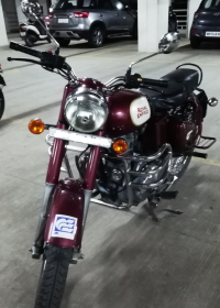Maroon Royal Enfield Classic 350