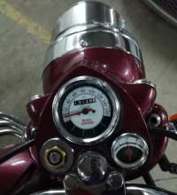 Maroon Royal Enfield Classic 350