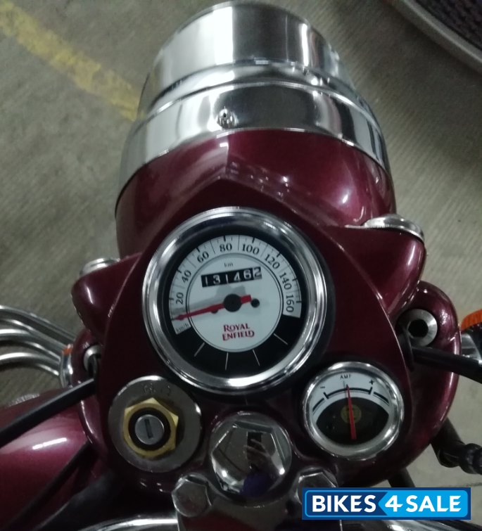 Maroon Royal Enfield Classic 350