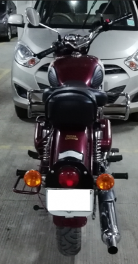 Maroon Royal Enfield Classic 350
