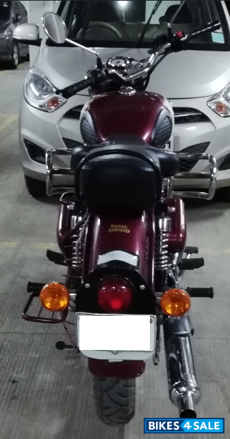 Maroon Royal Enfield Classic 350