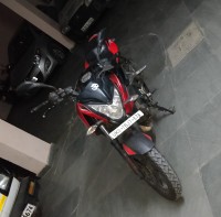 Red Bajaj Pulsar 200 NS