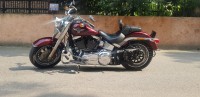 Red Harley Davidson Fat Boy