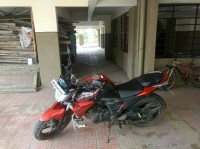 Orange Black Yamaha FZ FI V2