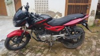Black Red Bajaj Pulsar 150 DTSi