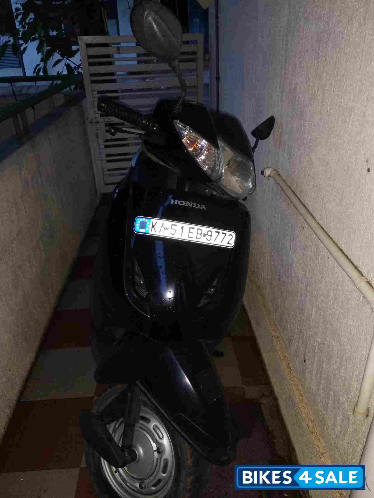 Black Honda Activa