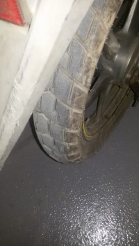 Green Honda CB Twister