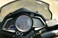 Red Bajaj Pulsar AS 150